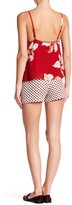 Thumbnail for your product : Alice + Olivia Connor Metallic Polka Dot Short
