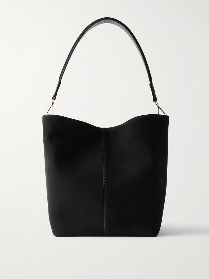 MÉTIER Twist 22 Nubuck Shoulder Bag - Black