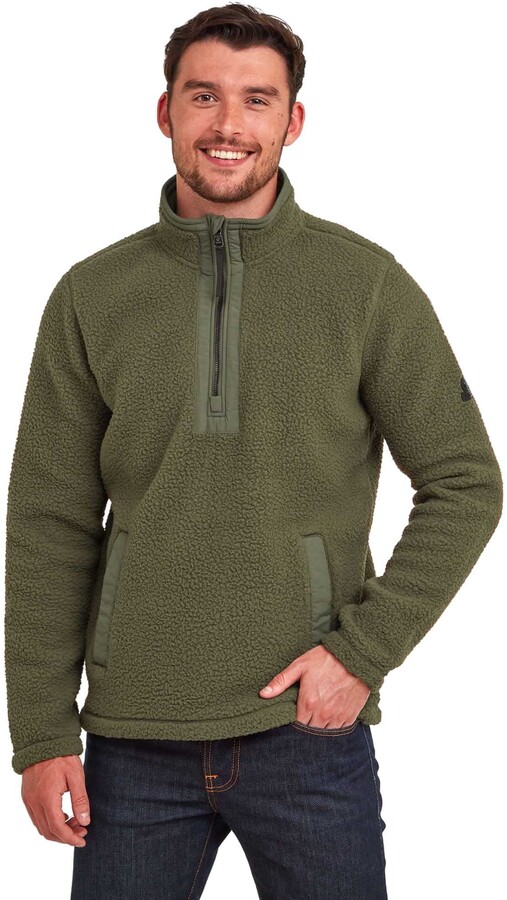 TOG 24 Pollard Men's Warm Sherpa Fleece with Half Zip ShopStyle