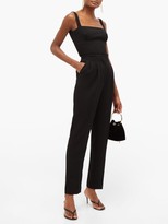 Thumbnail for your product : Emilia Wickstead Gus Tailored High-rise Trousers - Black
