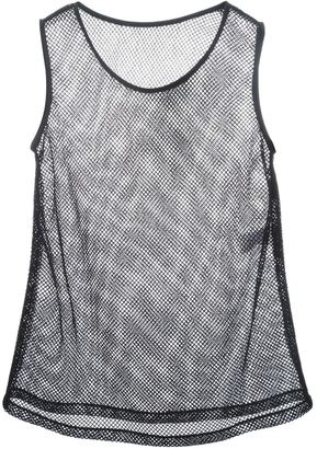 Dolce & Gabbana mesh tank - women - Silk/Cotton/Polyester/Acetate - 38
