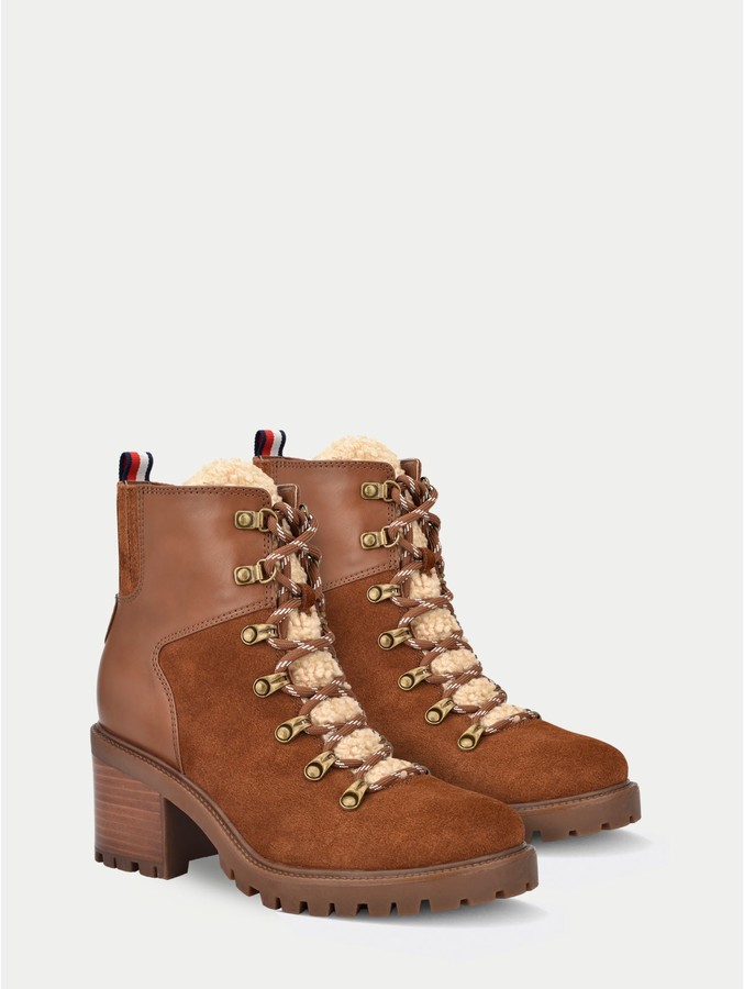 heeled hiker boot