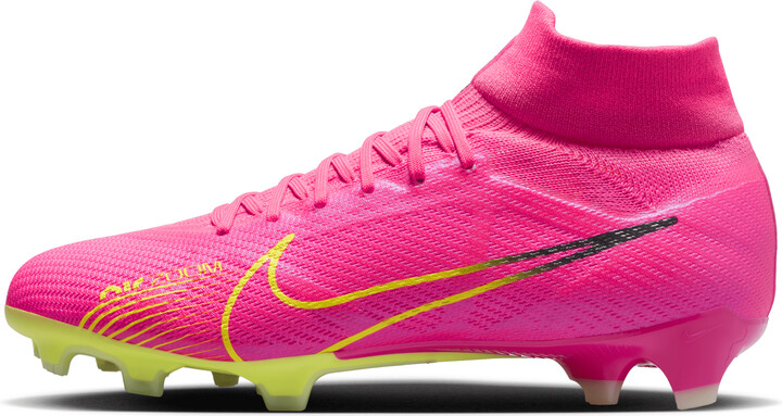 Nike Men's Mercurial Superfly 9 Pro Firm-Ground Soccer Cleats in Pink -  ShopStyle Activewear