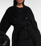 Thumbnail for your product : Max Mara Madame wool and cashmere-blend coat