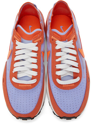 Nike Orange & Purple Waffle One Sneakers