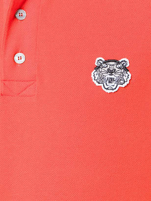 Kenzo Tiger crest polo shirt