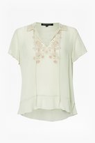 Thumbnail for your product : French Connection Blythe Stitch Embroidered Blouse