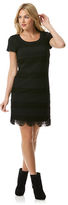 Thumbnail for your product : Laundry by Shelli Segal Lace Stripe Sheath Dress