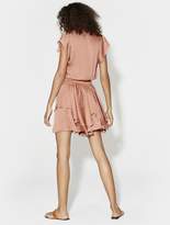 Thumbnail for your product : Halston Ruched Waist Flounce Dress