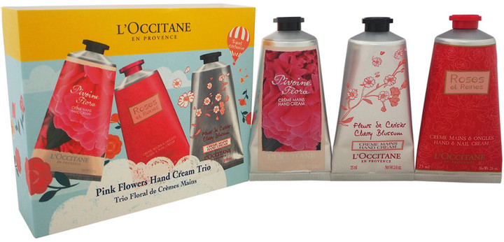 L'Occitane Pink Flowers Hand Cream Trio Kit - ShopStyle