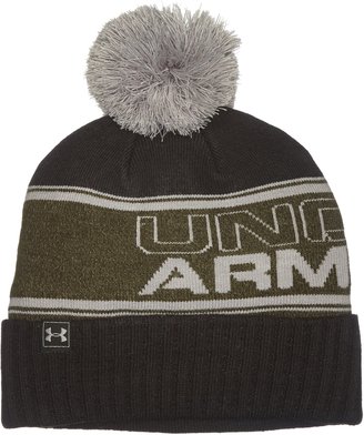 Under Armour 2017 ColdGear Retro UA Pom Pom Beanie Mens Golf Winter Bobble Hat