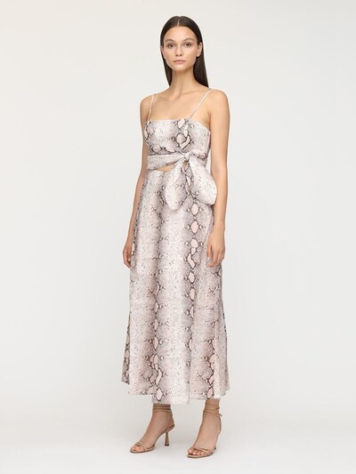 zimmermann snakeskin dress