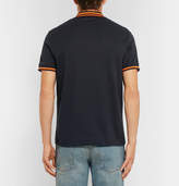 Thumbnail for your product : Gucci Slim-Fit Embroidered Stretch-Cotton Piqué Polo Shirt