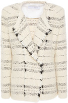 Thumbnail for your product : IRO Nine Frayed Boucle-tweed Jacket