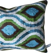 Thumbnail for your product : LES OTTOMANS Cotton velvet cushion