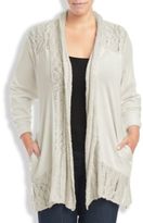 Thumbnail for your product : Lucky Brand Sweater Yoke Wrap