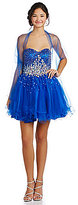 Thumbnail for your product : Jovani JVN By Strapless AB-Stone-Embellished Party Dress