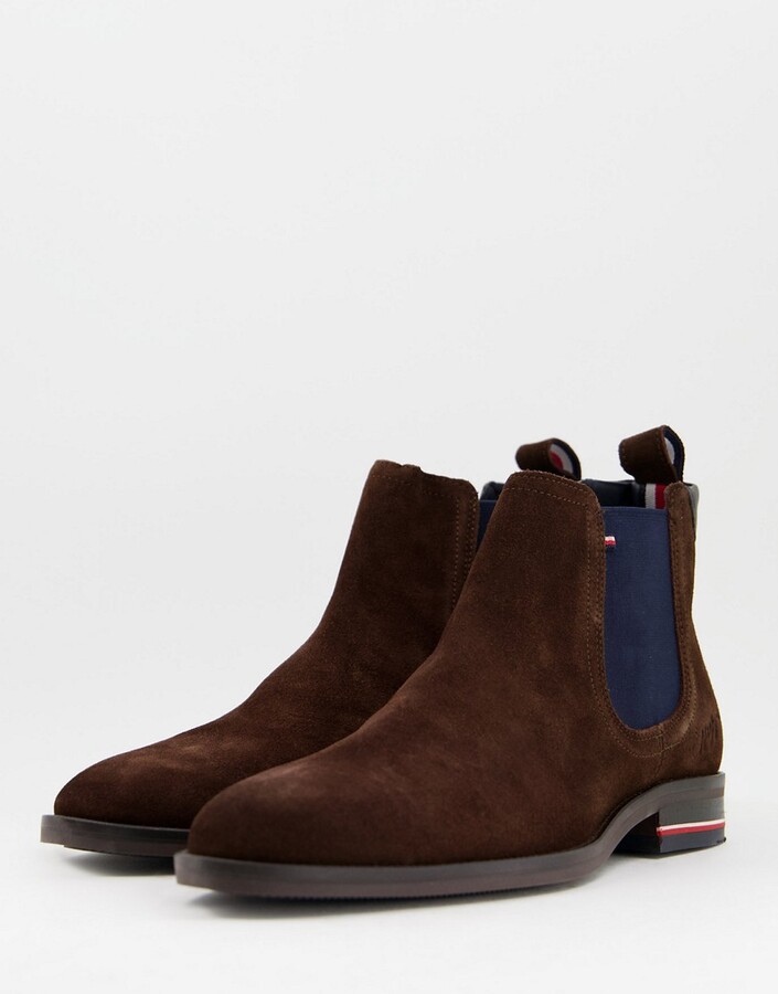Bruine TOMMY HILFIGER SIGNATURE HILFIGER Nette schoenen | Omoda