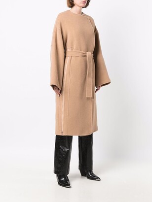No.21 Mid-Length Wrap Coat