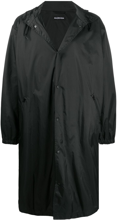 Balenciaga Tab raincoat - ShopStyle Overcoats & Trenchcoats