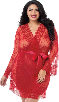 Plus Size Robes For Women | Shop the world's largest collection of fashion  | ShopStyle UK