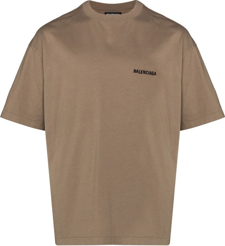 Balenciaga Men's Brown T-shirts | ShopStyle