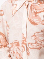 Thumbnail for your product : Karen Walker Blossom floral-print silk shirt