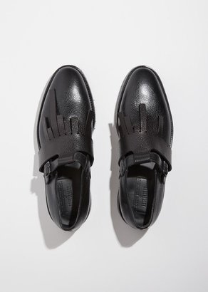 Phoebe English Buckle Strap Shoe Black Size: IT 40