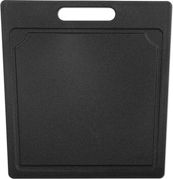 Jean Patrique Professional Cookware Medium Plastic Chopping Board - Red, Dishwasher Safe, 9.84 x 14.17