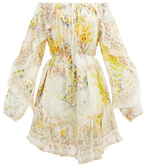 camilla yellow dress
