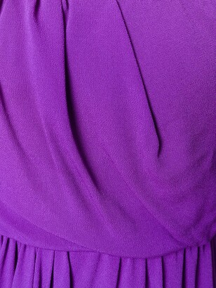 Yves Saint Laurent Pre-Owned Strapless Asymmetric Dress