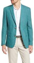 Thumbnail for your product : Nordstrom Trim Fit Linen Blazer