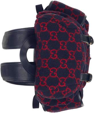 Gucci Small GG wool backpack