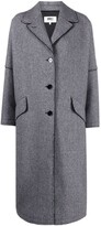 Thumbnail for your product : MM6 MAISON MARGIELA Single-Breasted Tweed Coat