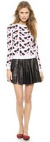 Thumbnail for your product : Alice + Olivia Smiley Stace Sweater