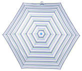 Thumbnail for your product : totes Mini White Thin Stripe Umbrella (3 Section)