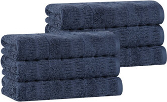 Superior Mika Smart Twist Viscose Cotton Blend Medium Weight Solid Hand Towels