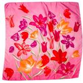 Thumbnail for your product : Adrienne Landau Printed Square Scarf Pink Printed Square Scarf
