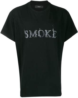 Amiri Smoke print T-shirt