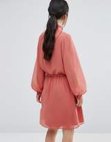 Thumbnail for your product : Traffic People Dress With Frill Neck