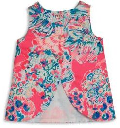 Lilly Pulitzer Baby's Vintage Dobby Underwater Shift Dress & Bloomers Set