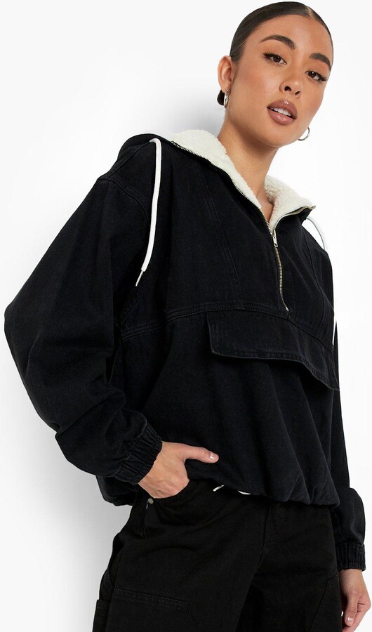 black colour teddy jumper