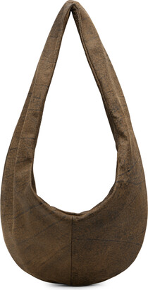 Gabriela Coll Garments Brown No.250 Crossed Leather Bag - ShopStyle