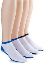 Thumbnail for your product : Reebok 4 Pack Low Cut Socks-BLACK-10-12