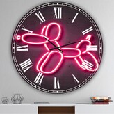 Thumbnail for your product : Design Art Designart Balloon Dog Oversized Modern Wall Clock - 36 x 36