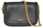 Thumbnail for your product : Burberry Link Flap Leather Crossbody Bag