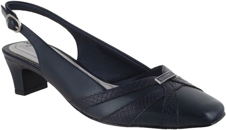 easy street slingback shoes