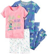 Thumbnail for your product : Carter's Toddler Girl 4-pc. Graphic & Print Tee