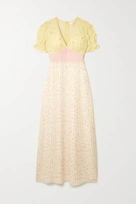 pastel maxi dress