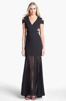 Thumbnail for your product : BCBGMAXAZRIA Cutout Detail Gown